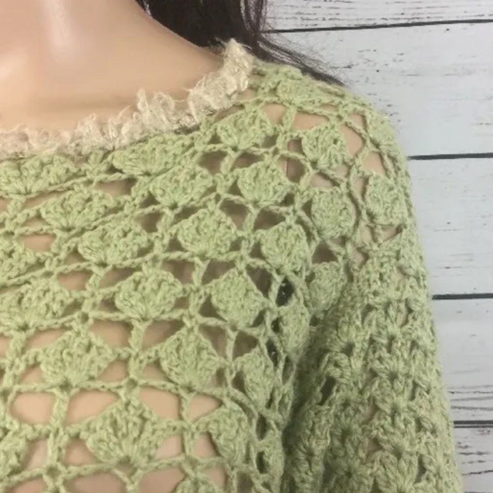 Hand Knit Sweater - image 4